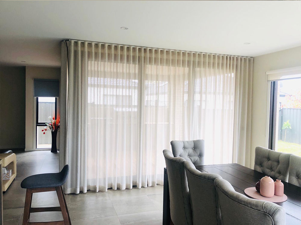 Sheer Curtains in melbourne Hello Blinds